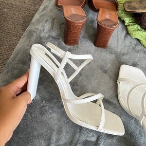 White heels